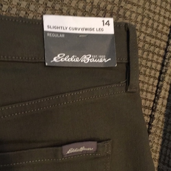 Eddie Bower wide leg cropped jeans (sz 14) - Picture 9 of 11